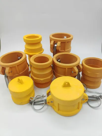 Male Adapter with Male Thread Type F Nylon Camlock Coupling